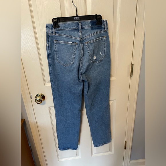 Abercrombie & Fitch 90’s Straight Ultra High Rise Criss Cross Waist - Picture 6 of 11